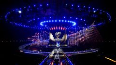 Vista general del escenario de Eurovisi�n en Viena