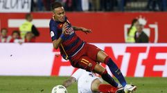 Neymar, en una imagen de la pasada temporada