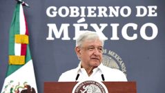El presidente mexicano, Andres Manuel L�pez Obrador