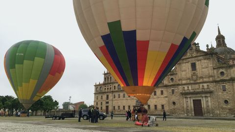 La nueva oferta tur�stica fue presentada  en mayo del 2016 con el vuelo de dos globos aerost�ticos que despegaron de la plaza de la Compa��a, en el centro de Monforte