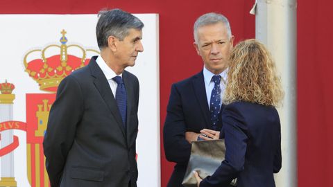 Gonz�lez-Trevijano con los presidentes del Senado y del Congreso