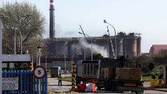 Complejo industrial de Alcoa en San Cibrao