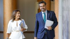 Las subvenciones que suman 59,5 millones las anunciaron Marta Villaverde, conselleira do Mar, y Diego Calvo, quien presidi el Consello da Xunta de este 6 de octubre