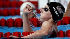 Ledecky, campeona y plusmarca
