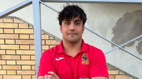 El jugador de rugbi vigu�s Mauro del Campo.
