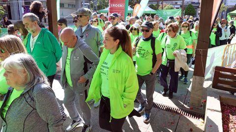 ANDAINA SOLIDARIA CONTRA EL CANCER ORGANIZADA POR LA ASOCIACION DE RIBEIRA
