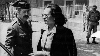 Antonio Tejero Molina, con su mujer en una imagen de archivo