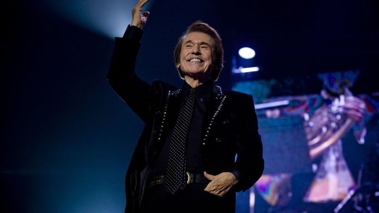 Raphael en el concierto que ofreci� en el Coliseum en el 2019.