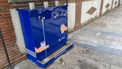 Una de las fuentes instaladas por el Consorcio de Aguas en O Barco para garantizar el suministro a la poblacin.