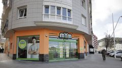 En imagen, el supermercado MyM de Os Castelos, en Covas (Viveiro), donde aumenta los hurtos en verano, con la llegada de muchos turistas