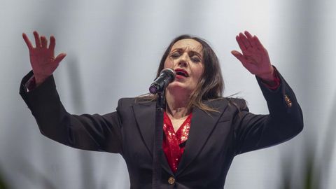 Luz Casal, durante su concierto en el festival en el a&ntilde;o 2024.