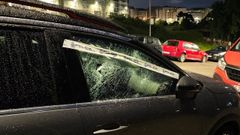 Uno de los coches&nbsp;que fueron objeto de un robo por un ladr&oacute;n en A Coru&ntilde;a