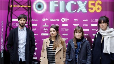 Cortometrajistas participantes en el FICX 56