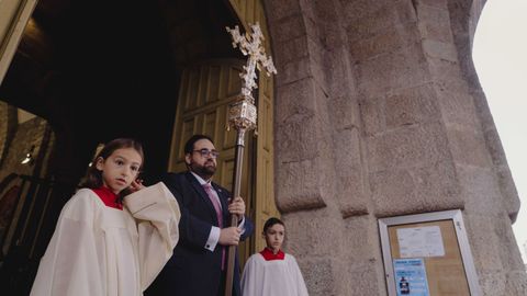 La procesin tuvo origen y destino en el templo de la Veracruz