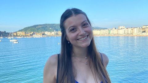 Clara Dupuch, de 21 a�os. Estudia ADE y este semestre esta de erasmus en la UDC