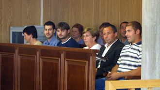 Componentes del primer jurado popular que se form� en Vigo.