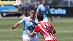 Miguel Rom�n, en el amistoso entre Celta y Sporting de la pretemporada del 2024.