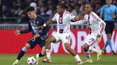 La entrada de Hugo �lvarez en el partido tras el descanso result� fundamental para el Celta ante el Lyon.
