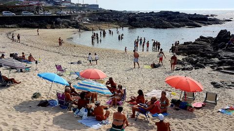 Playa de Area Grande, en A Guarda