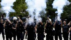 Turqu�a protesta en la calle