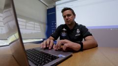 Nacho Lourido, responsable del departamento de Tecnolog�a anal�tica y deportiva del D�por