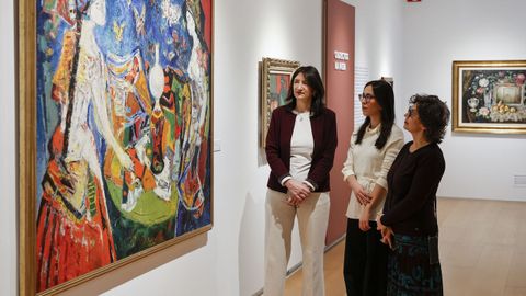 Exposici�n �Dom�stica�, de los fondos de la Obra Social de Abanca.