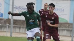 David Osei, jugador que est� a prueba en el Racing de Ferrol