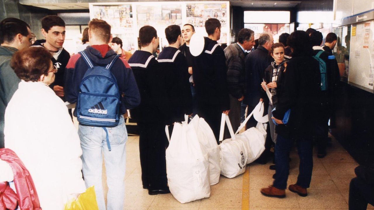 Los tiempos en los que a Ferrol llegaba el tren: «Cuando venían los marineros de reemplazo, se duplicaban los vagones»