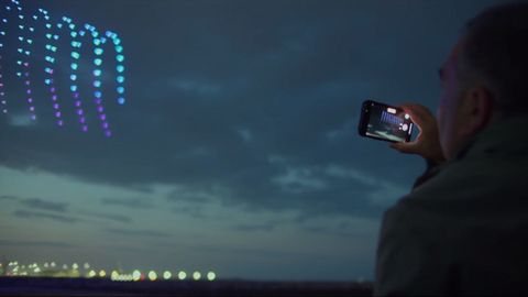 Segunda jornada del festival de drones de Gij�n 2023