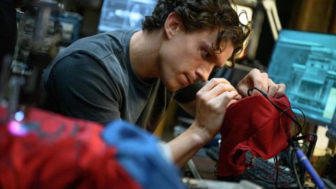 Tom Holland durante una escena de la pel�cula �Spider-Man Brand New Day�.