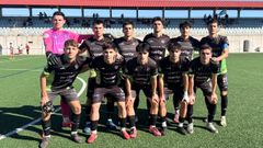 Equipo titular del conjunto barbanzano en O Morrazo para enfrentarse al Alondras.