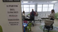 El ambulatorio Concepci�n Arenal en la primera jornada de huelga