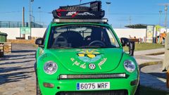 El New Beetle con el que participar�n en la prueba