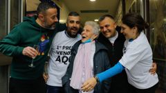 Asunci�n Liste y su hijo, Enrique, ten�an un d�cimo del gordo