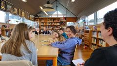 Foro literario do colexio Atios en Valdovi�o