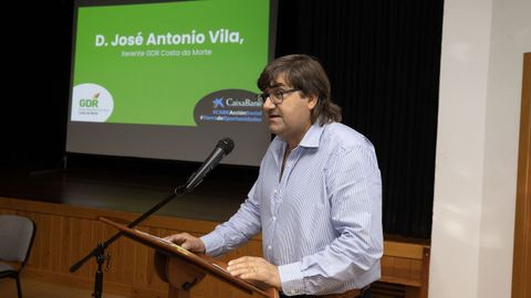 Jos� Antonio Vila, gerente del GDR Costa da Morte