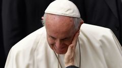 El gesto de cari�o al papa Francisco