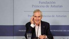 El escritor, ensayista, acadmico y expoltico canadiense, Michael Ignatieff, Premio Princesa de Asturias de Ciencias Sociales 2024, en Oviedo