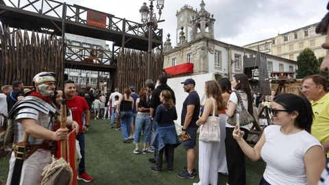 El campamento de la Cohors volvi a ser uno de los ms visitados