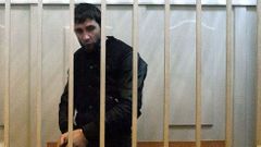 Rusia exhibe a los acusados del asesinato de Nemtsov