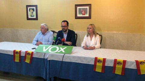 Ignacio Blanco, en el centro