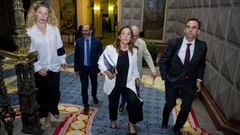 Primer d�a de In�s Rey en Mar�a Pita