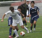 Cristian, en una imagen de archivo, marc� un tanto del Boiro. 