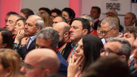 Valentn Formoso, hoy, en la sede del PSOE en Madrid.
