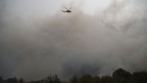 Incendio en Quiroga
