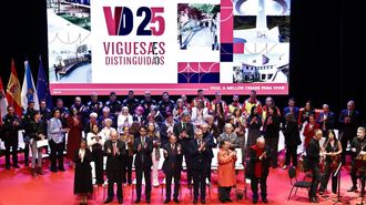 Imagen de archivo de la gala de los Vigueses Distinguidos