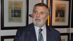 Luciano Vid�n, presidente del Colegio de M�dicos de A Coru�a y patrono de la Fundaci�n Santiago Rey Fern�ndez-Latorre