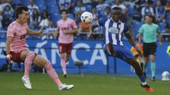 Nsongo, novedad en el once, pelea por un bal�n