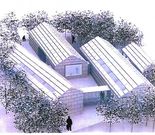 Recreaci�n del futuro centro de interpretaci�n de Baro�a. 