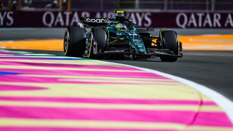 Fernando Alonso .Fernando Alonso en la sesin de clasificacin del Gran Premio de Arabia Saud de Frmula 1